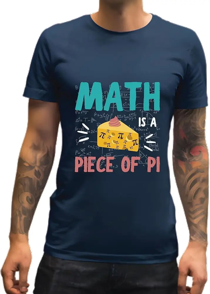 Pi Celebrating Pi Day and Math with Some Sweetness  High Quality 100%Cotton Short Sleeve