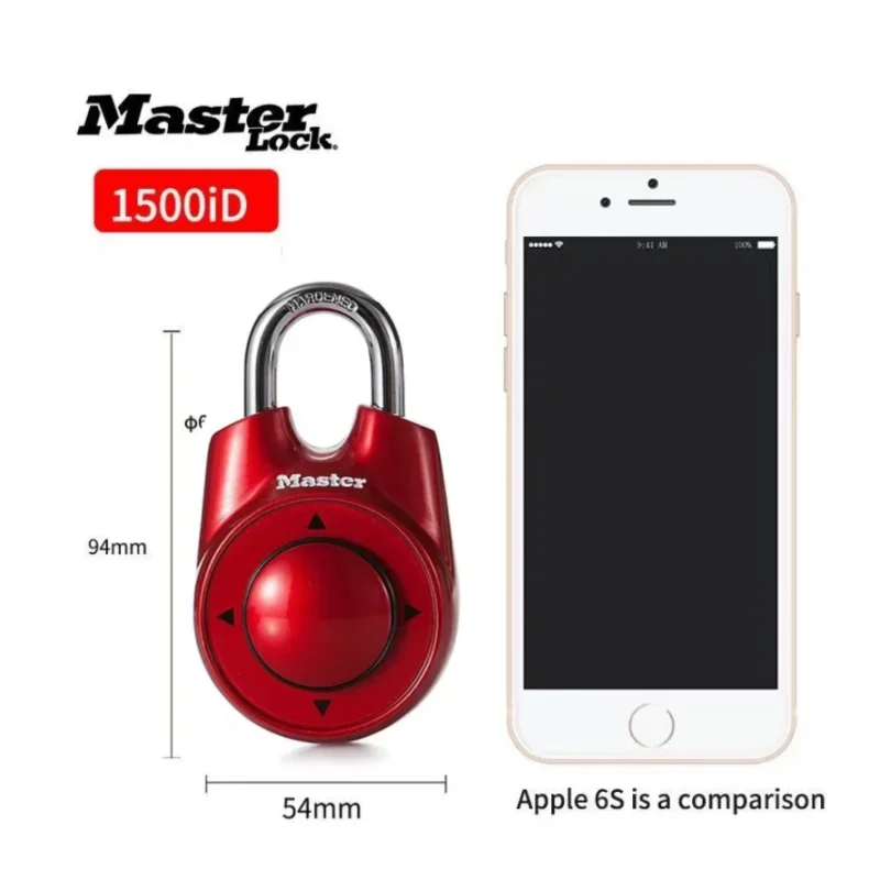 Master Lock Portable Fun Rotating Disk Password fissa Gym Locker combinazione di sicurezza Escape Room Lock