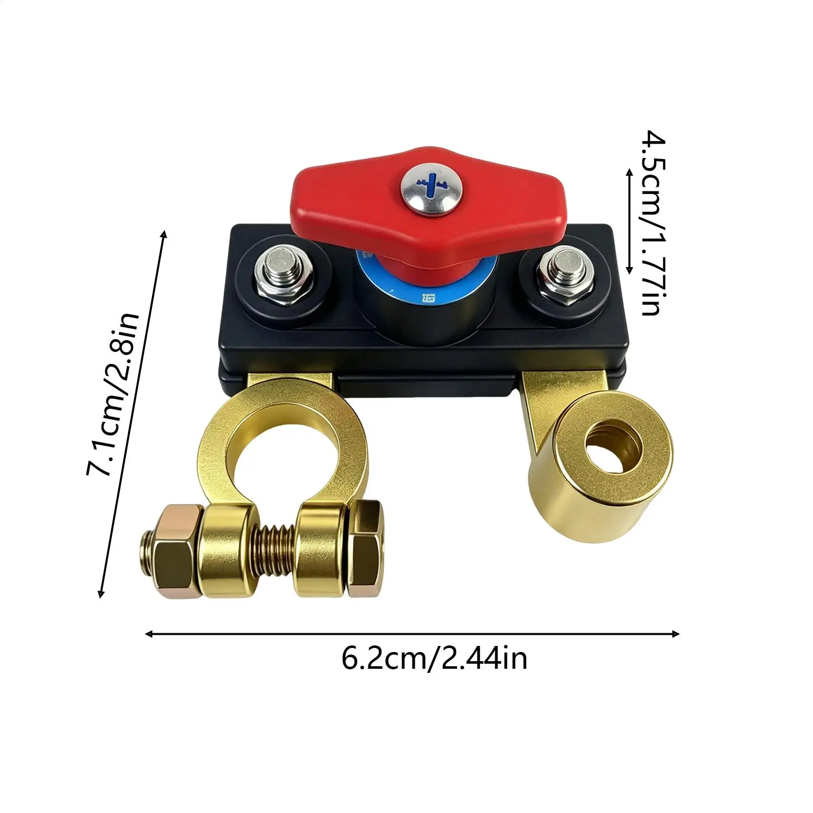 12V/24V Auto-Batterie-Trennschalter, automatischer Stromkreisschalter, Anti-Leckage-Schalter, Isolator für Limousine, SUV, Wohnmobil, Boot, ATV – Detail 7