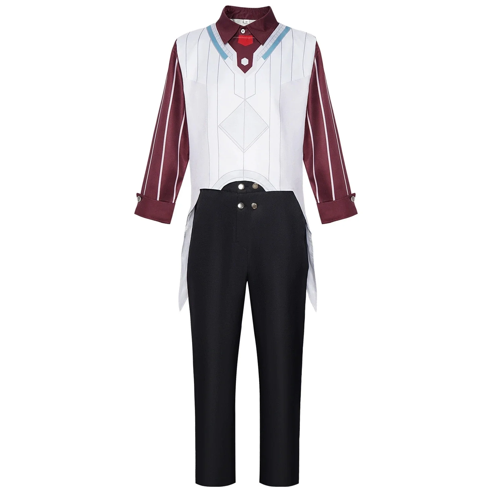 

RolePlay Outfit Game LOL Arcane Viktor Cosplay Costume Outfit Uniform Shirt Vest Pants FullSet Halloween Christmas Carnival Suit