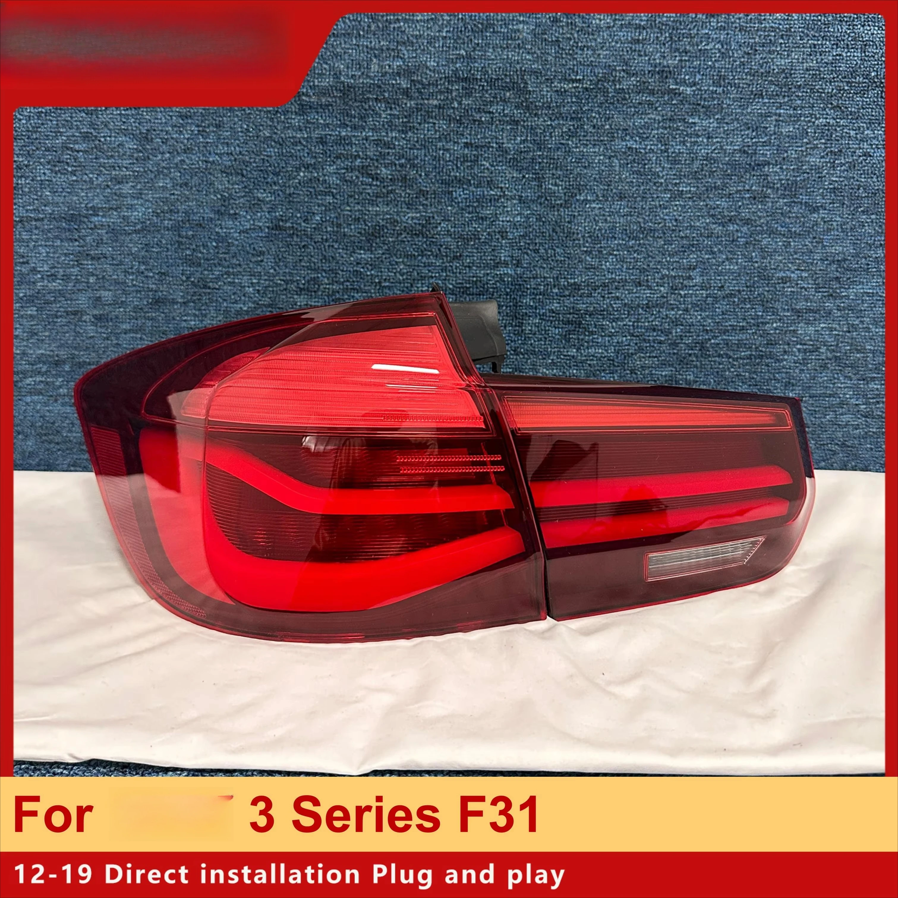 J ONE New Item Car Led Tail Lights for  X3 Lci Tail Lights for  F31 Rear Lights 2012 to 2019 Upgraded Plug and Play