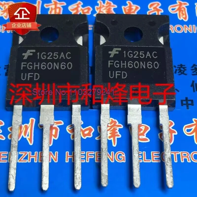 （5PCS/LOT）FGH60N100FTD FGH60N60UFD FGH60N6S2  FGH60T65SHD FGH60T65SQD