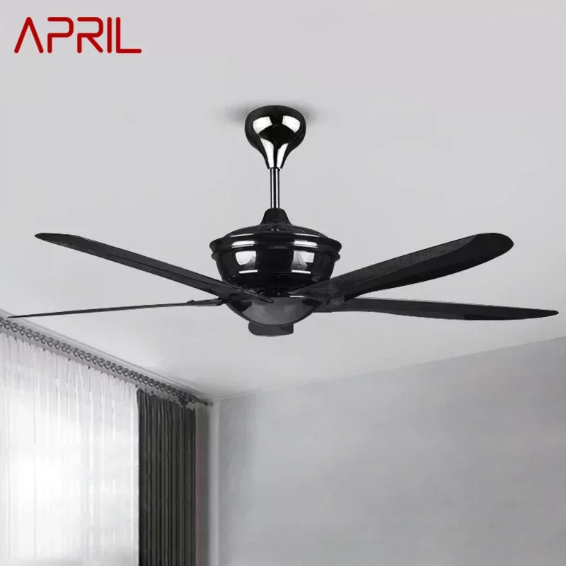 

APRIL Nordic Without lights Ceiling Fan Modern Minima lism Living Room Bedroom Study Cafe Hotel