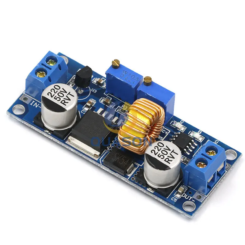 Blue 5A DC to DC CC CV Lithium Battery Step down Charging Board Led Power Converter Lithium Charger Step Down Module XL4015 B