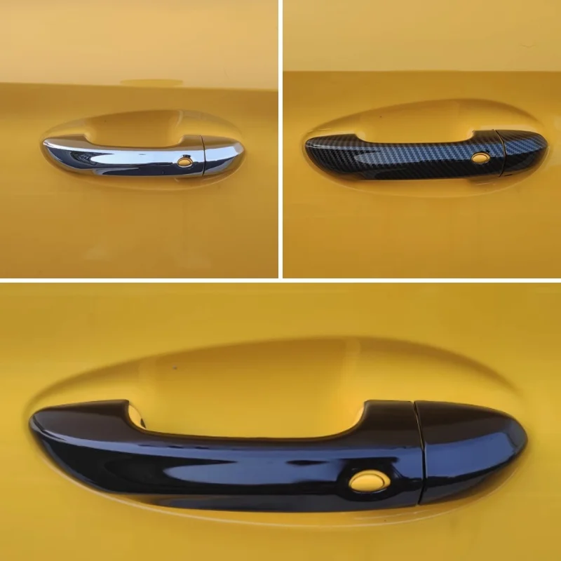 

LHD For MG MG5 2021-2026 Car Chrome Decoration Car handle door bowl protective frame, preventing scratches and paint peeling
