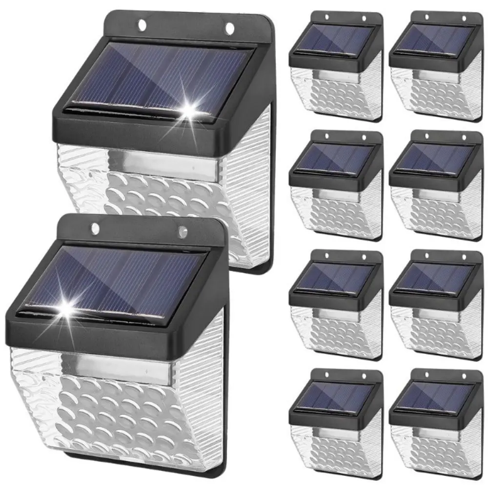 

Waterproof Solar Lamp Energy-saving Super Bright LED Wall Lights Sun-proof Wireless Sensor Security Light for Garden Fence Yard