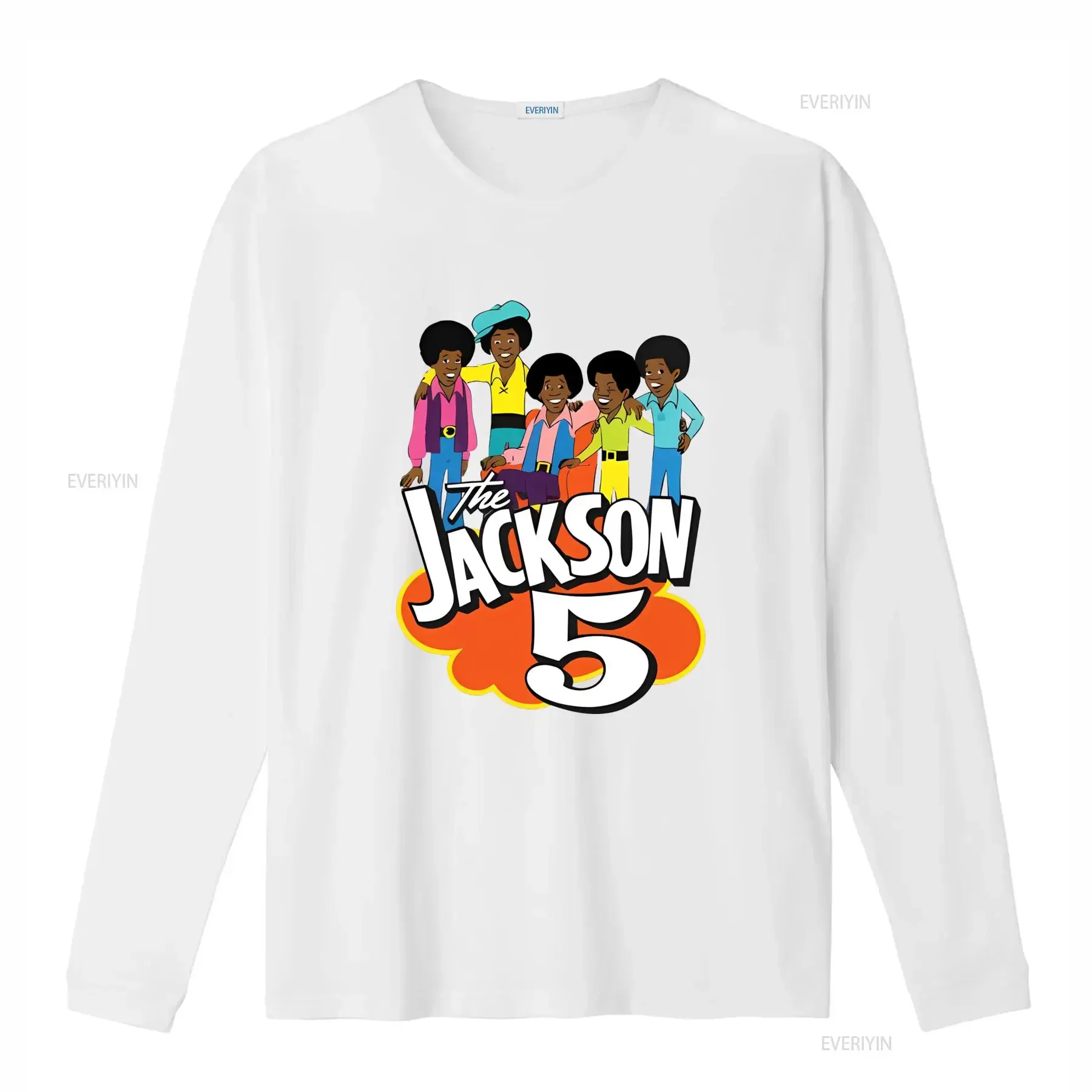 Jackson 5 Vintage Cartoon Drawing T Shirt Medium Gray with Michael Jermaine Tito vintage Washed designer clothes Soft homme view 4