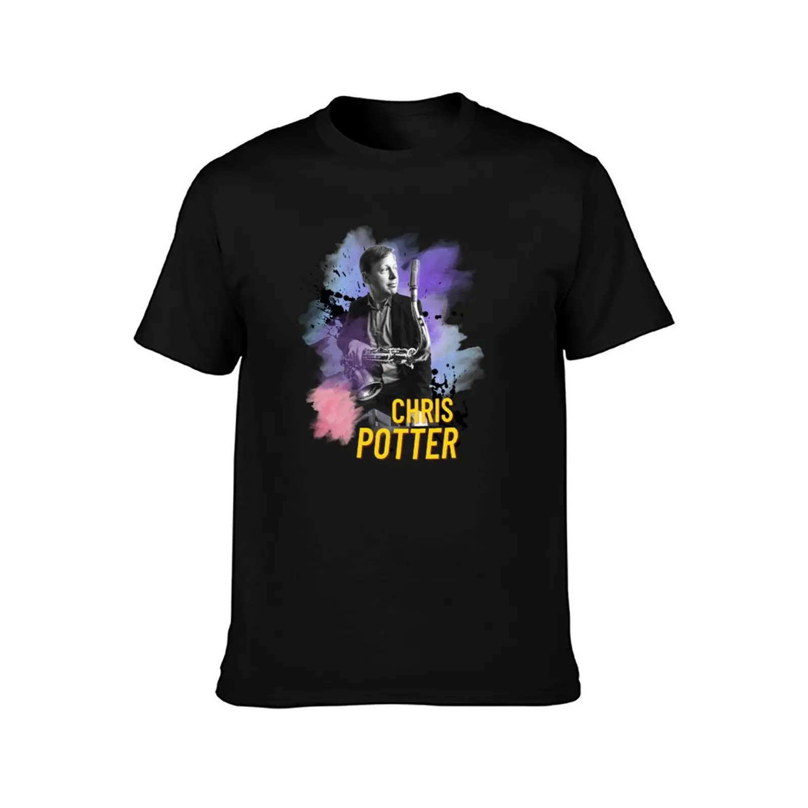 Chris Potter Legend BnW T-Shirt anime stuff oversized graphic tee graphics shirts men graphic