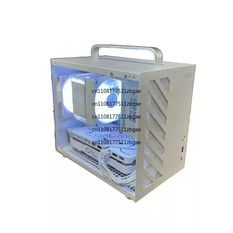 I6 Compact  Mini PC Host Barebone Without Graphics Card Support I5-12400F 12600KF 7500F 9600X - view 3