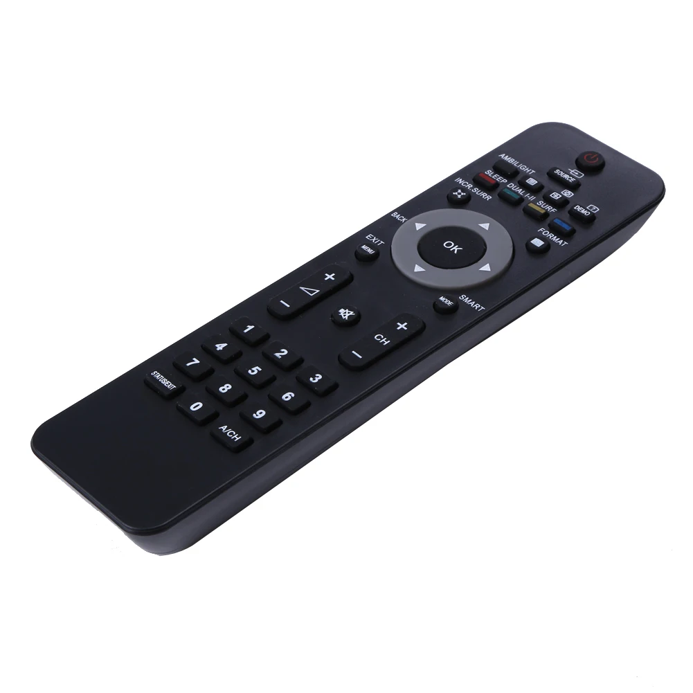 Wireless Remote Control Replacement Universal Remote Control Farther Transmitting Distance for Philips RM-670C TV