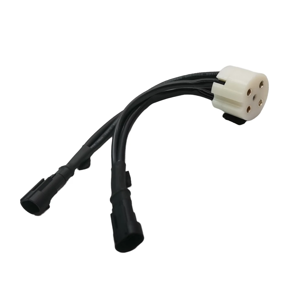 1 قطعة 4 دبوس CRIN حاقن وقود الديزل موصل التوصيل الأسلاك تسخير كابل لبوش حاقن السكك الحديدية المشتركة ربط الكابلات الحبل #2