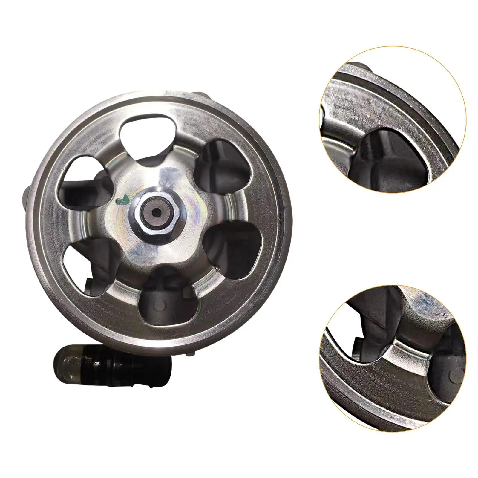 Power Steering Pump with Pulley Metal Replace 56110RAAA01 for Honda Accord 2003 2007 Easy Installation Solution