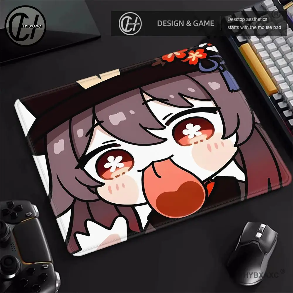 

Genshin Impact Animation Beautiful patternsOffice Computer Desk Mat Table Keyboard small Mouse Pad Laptop Cushion Nonslip Decor