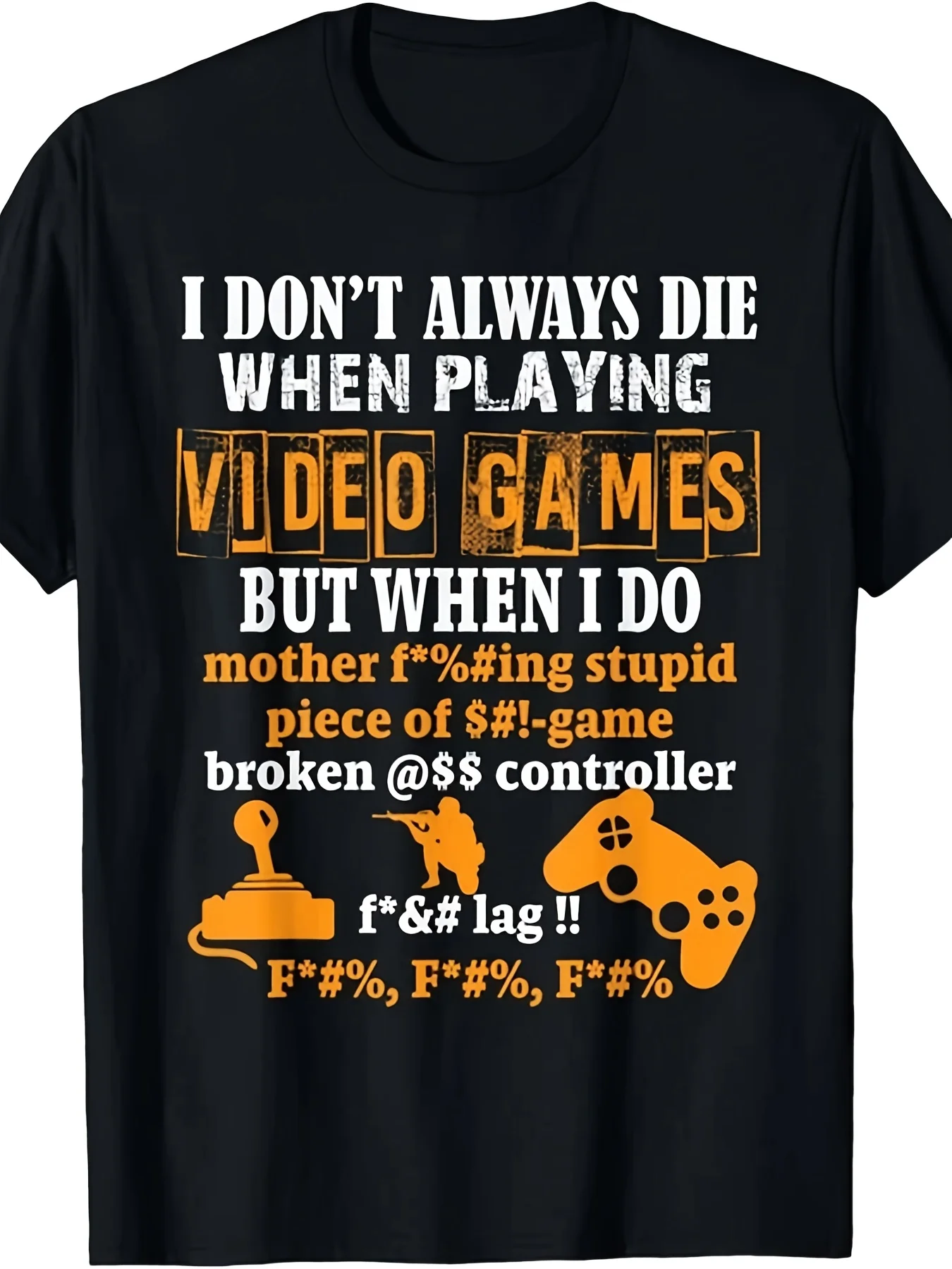 Retro Gaming Icons - Мужская футболка в стиле ретро для