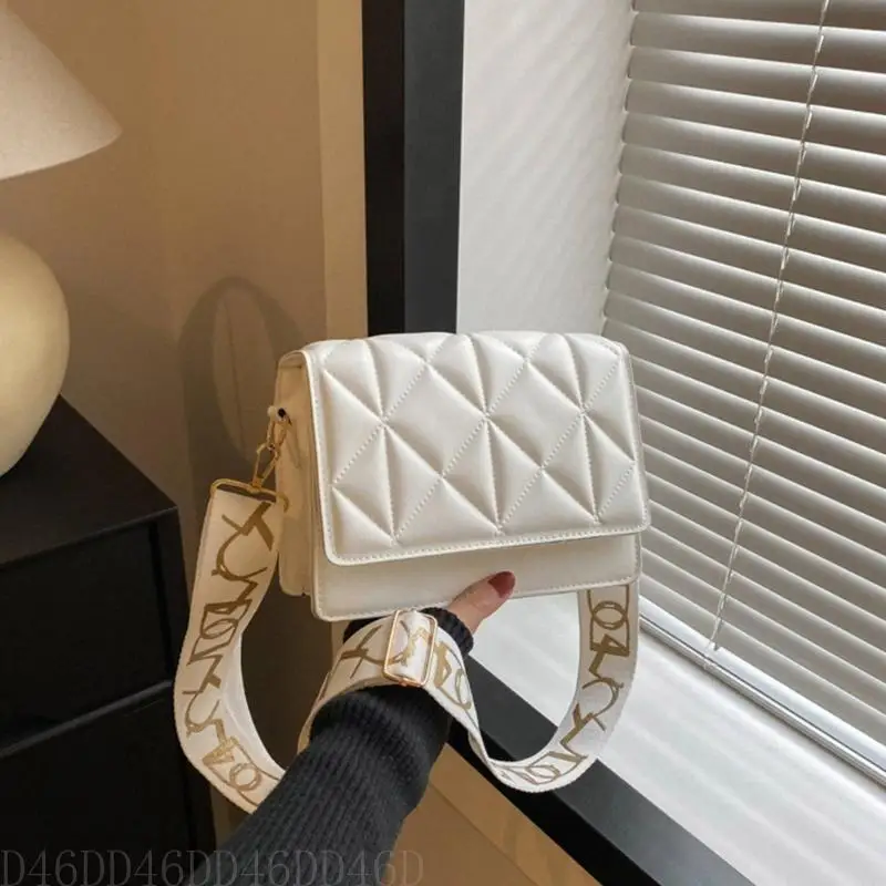 

652F PU Leather Embossed Flap Crossbody Bag Vintage Bag Lattice Casual Bags Shoulder Handbags Purse for Women Girls