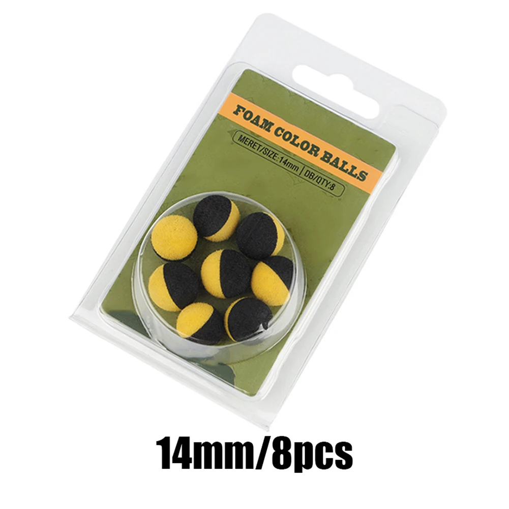 Reliable Floating Foam Ball Bait Pack of 10pcs/8pcs Perfect for Various Hookbait Applications 110 130 Characters