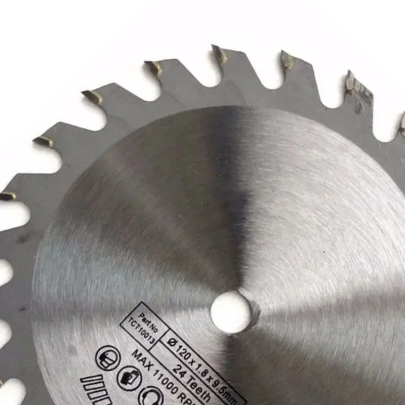 2pcs Wood Cutting Circular Saw Blade 24T 120mm Diameter 9.5mm Hole Diameter 1.8mm Circular Oscillating Tool Accessorie