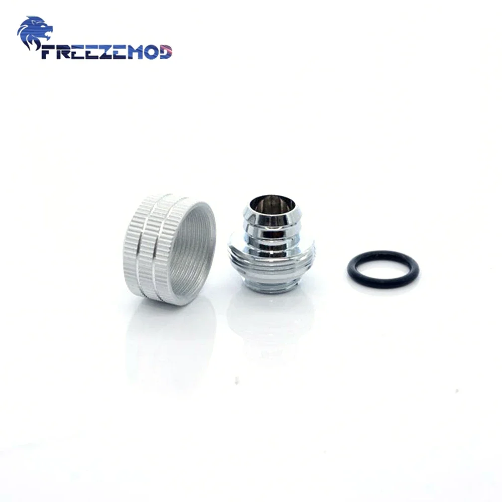 Raccordi per tubi morbidi 9.5*12.7mm 10*16mm FREEZEMOD Coppia tubo in PVC 3/8 "Connessione tubo esagonale fissa MOD PC Dispositivo di raffreddamento dell'acqua BRGKN-3B