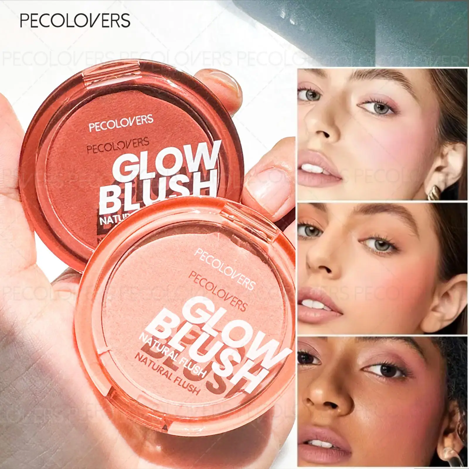 Blush pour le visage, plusieurs couleurs au choix, hydratant et beau, mignon et charmant, cosmétiques pour le visage