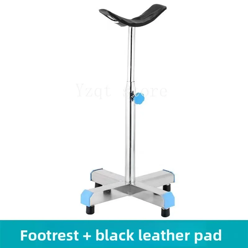 Medical stainless steel tripod, hospital orthopedic department dressing change foot bracket disinfection care knee lift