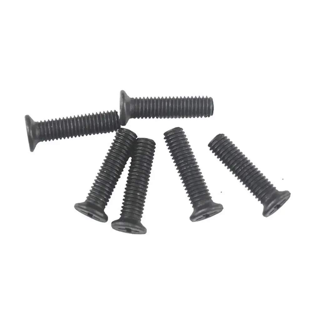 10Pcs M5/M6 22mm Fixing Screw Left Hand Thread For Drill Chuck Shank Adapter Screw Woodowrking Drill Tool Accessories