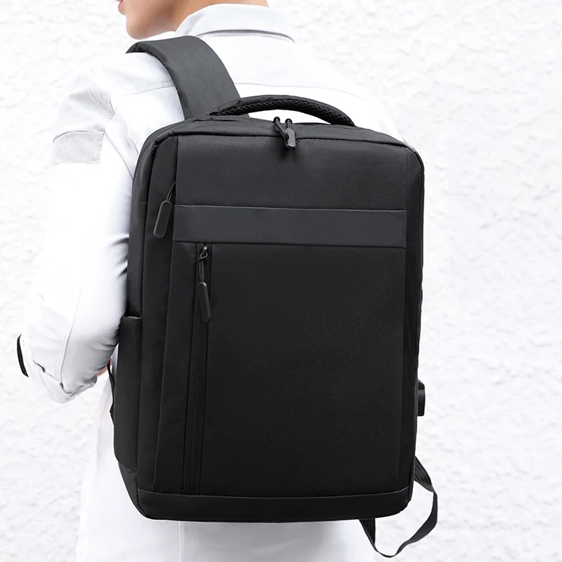 Backpack Men's High-end Business Backpack Men's High-capacity Commuter Computer Bag 15-16 Inch School Bag