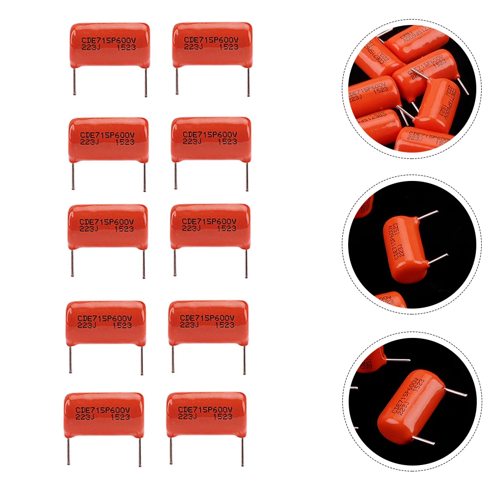 

Capacitors P303 Guitar Bass Tone Copper Leads High Frequency Clean Sound Musical Instrument Accessories