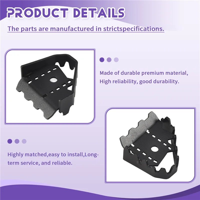 

For TENERE 700 Tenere700 XTZ 700 T700 Motorcycle Brake Lever Extension Pedal Step Tip Plate Enlarge Extender