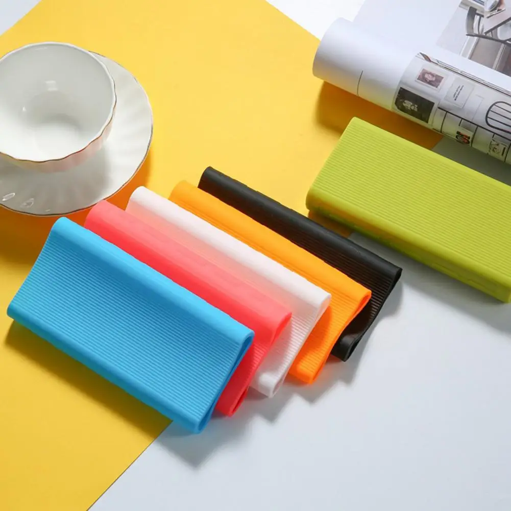 Silicone Cover Case Power Bank For 30000mAh External Battery Pack for Xiao mi