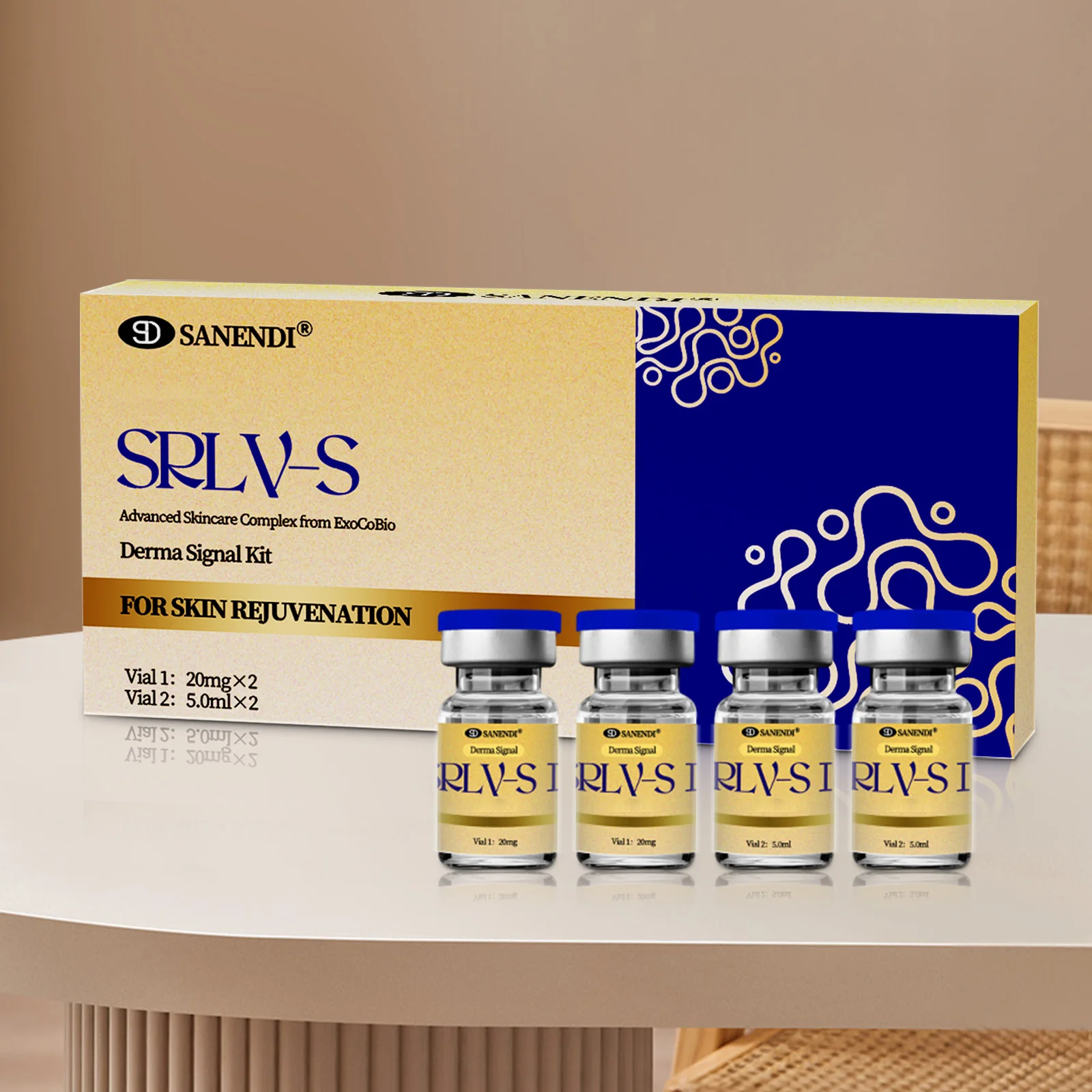 Exosomes Stem Cell Booster Exoxes  Hyaluronic Acid  for Face Skin Booster Exosomes anti-aging Whitening