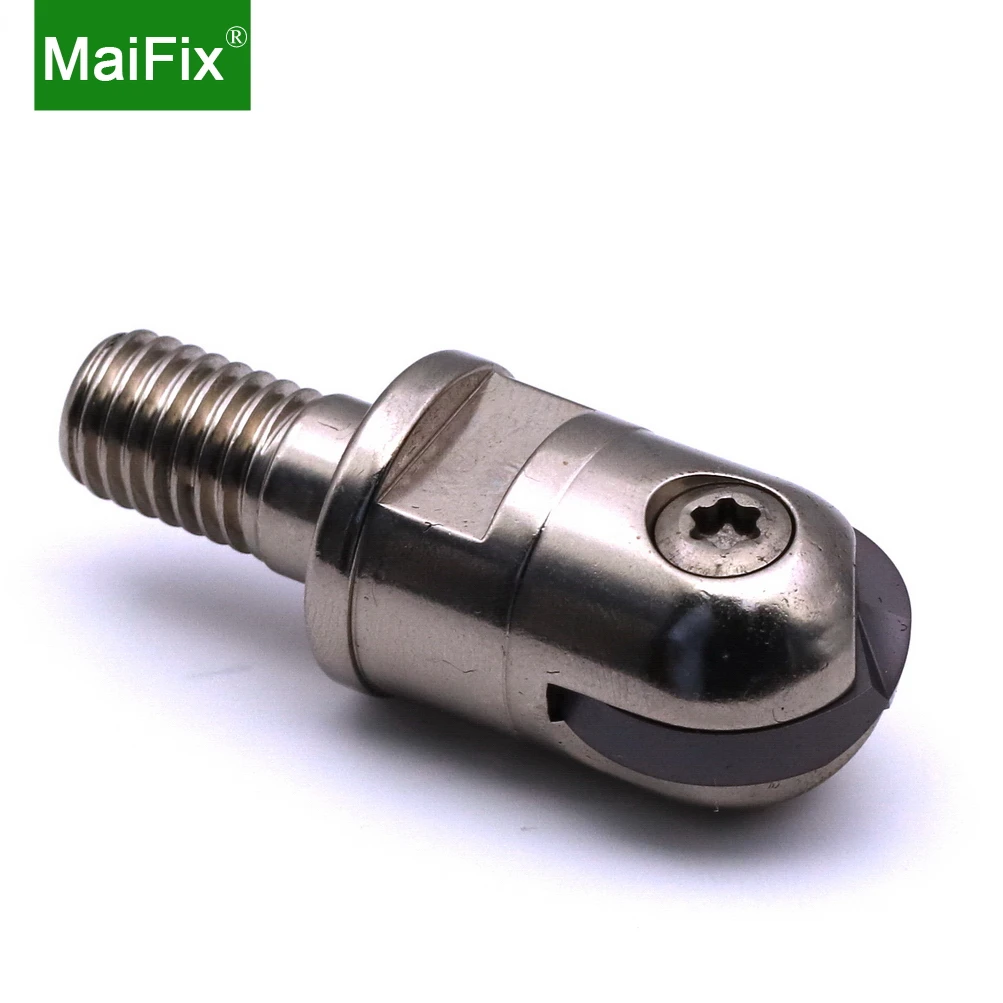 MaiFix T2139 Modular Type M10 M12 M16 Carbide Insert Clamped Fast Feeding Alloy Round End Mills High-Speed Cutting Head