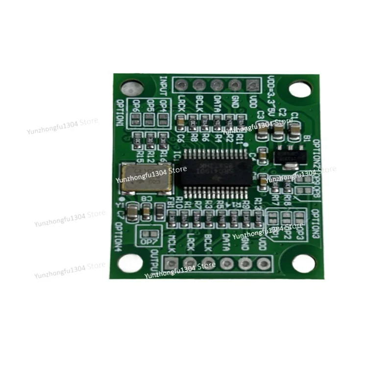 

Sampling Frequency Up-and-down Conversion / 3-wire I2S To 4-wire I2S/IIS Format Conversion