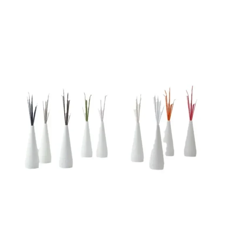 Simple multi-color metal floor coat rack