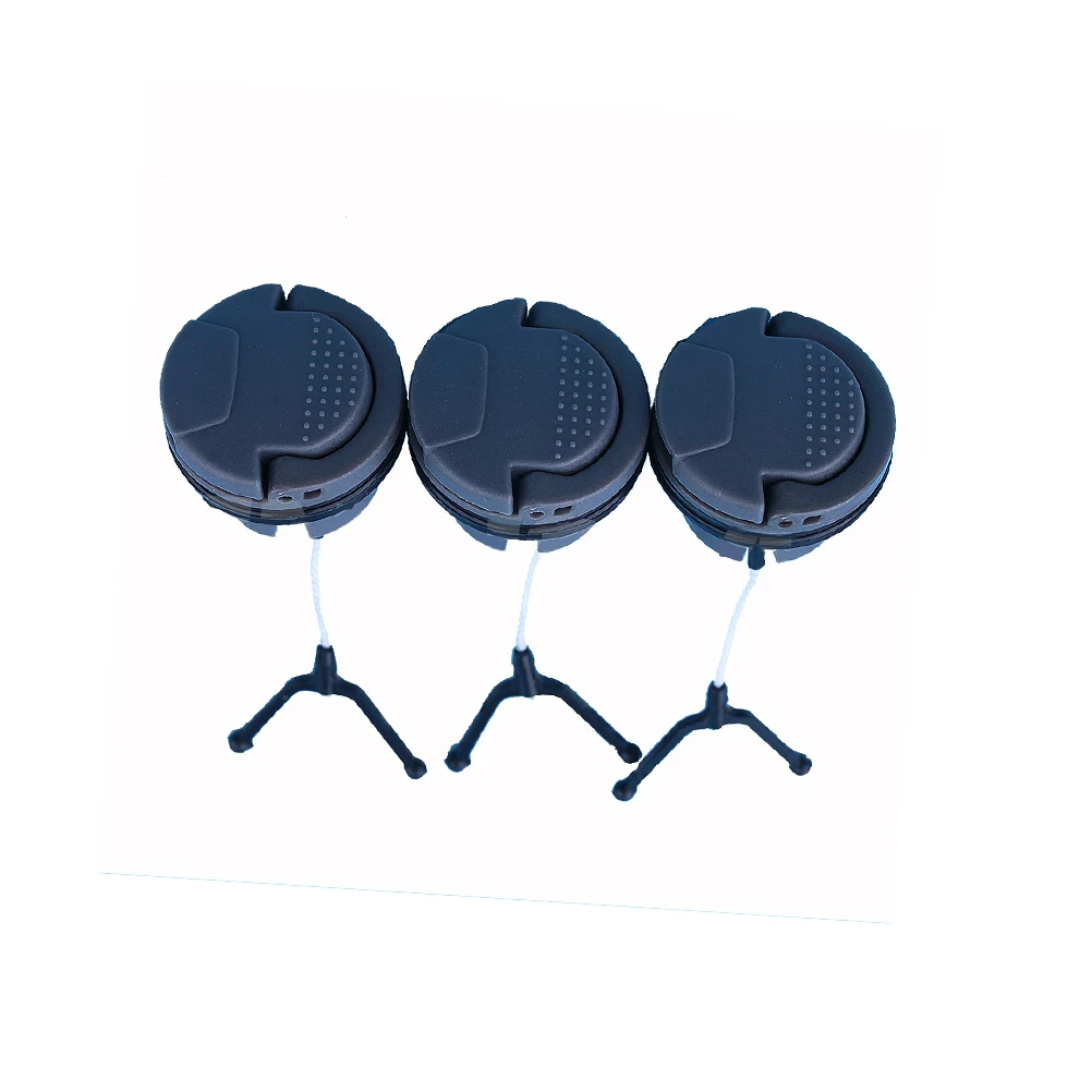 3 PCS New Style Gas Fuel Tank Cap For Husqvarna 435 435E 440 440E 445 445E 450 450E Chainsaw Replacement 544111203 544111201 Par