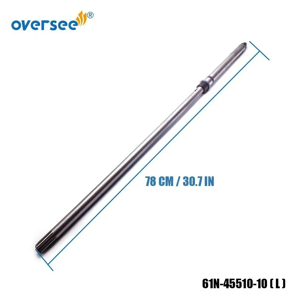 

Drive shaft Long 61N-45510-10 For 25hp Yamaha Outboard 2 and 4 stroke F25-04010000L Parsun Engine