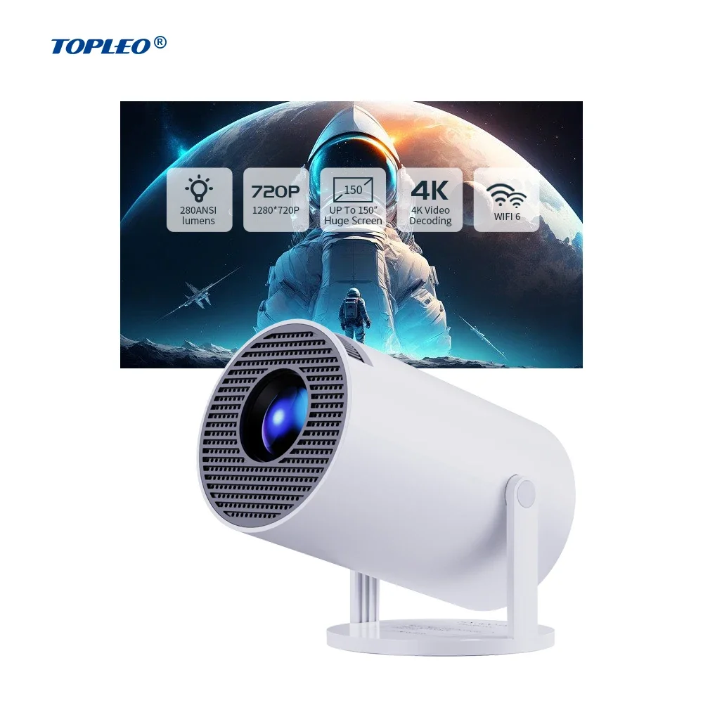 Smart WIFI LCD Video Full HD 1080P LED Home Theater Projector 4K full hd Proyector HY300 Pro