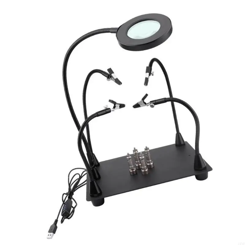 

Helping Hands Soldering Station Welding Aid 6x Glass For Home Project