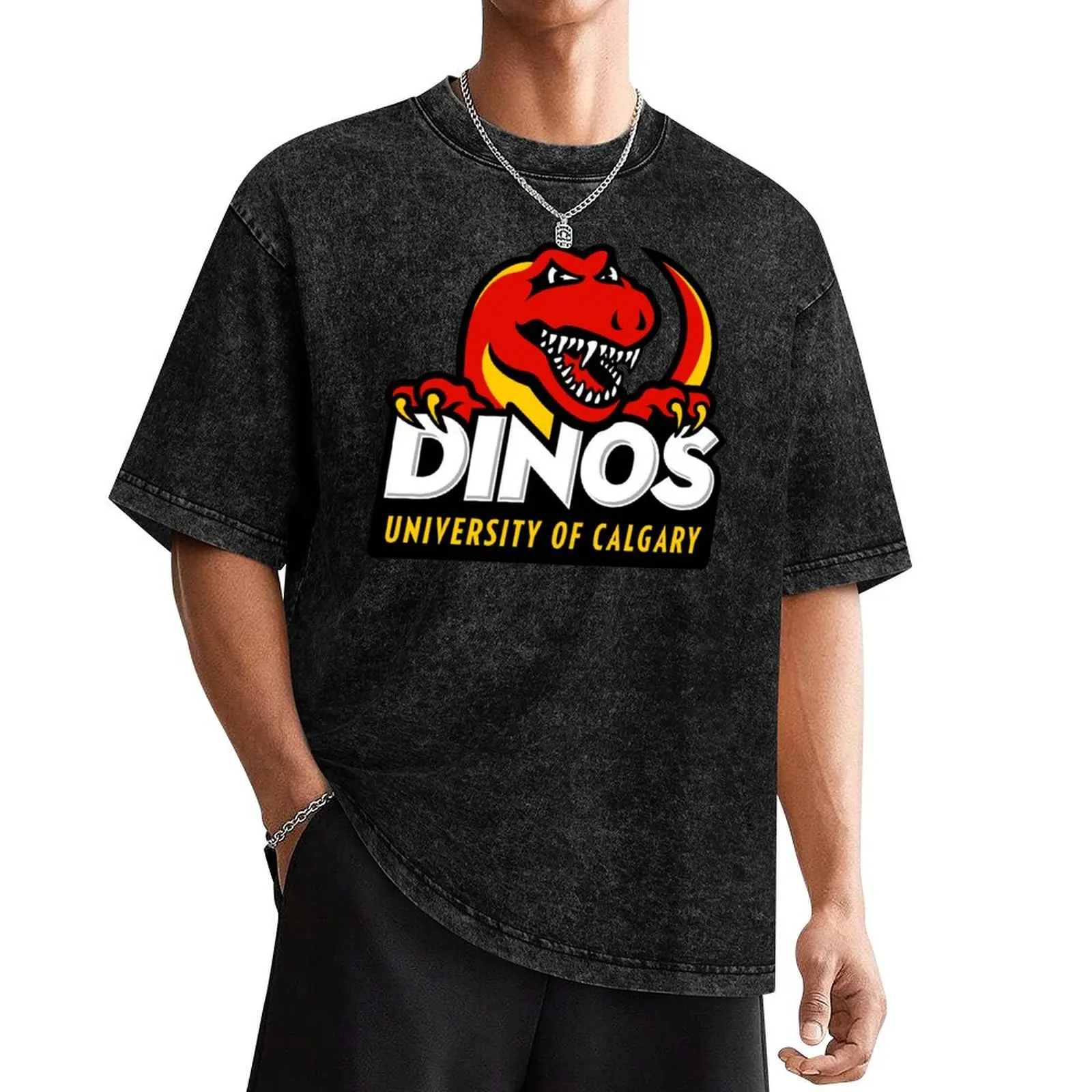 Univ of Calgary Logo3 T-Shirt vintage graphic tee vintage t shirts mens tall t shirts