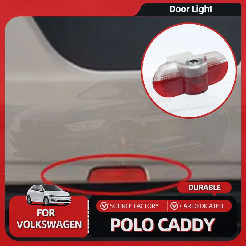 

Для VW VOLKSWAGEN 2026 Новый 2 шт. Для VW Polo Caddy Bora Lavida Golf 3 4 MK3 MK4 Beetle Jetta Touran Светодиодные лампы для дверей автомобиля Inte