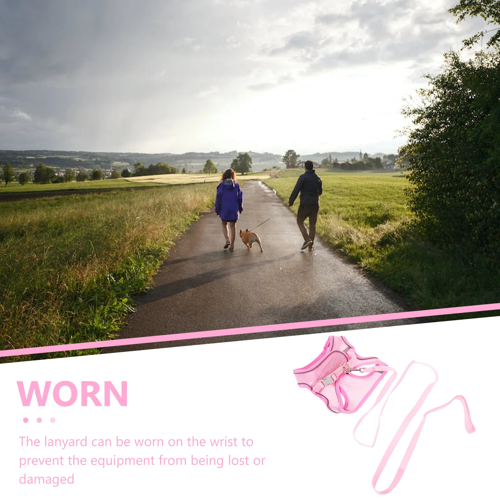 

Reflective Dog And Leash Set Breathable Pet Walking Training Equipment