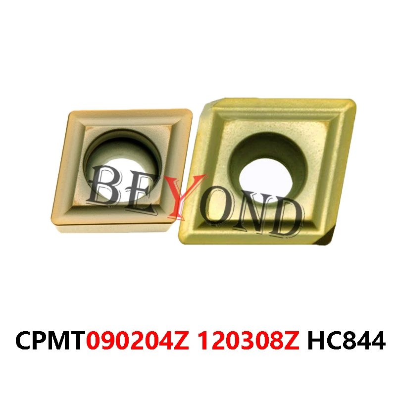 

CPMT090204Z HC844 CPMT120308Z HC844 100% оригинальные карбидные вставки CPMT 090204 120308 фреза токарный станок с ЧПУ CPMT090204 10 шт./коробка