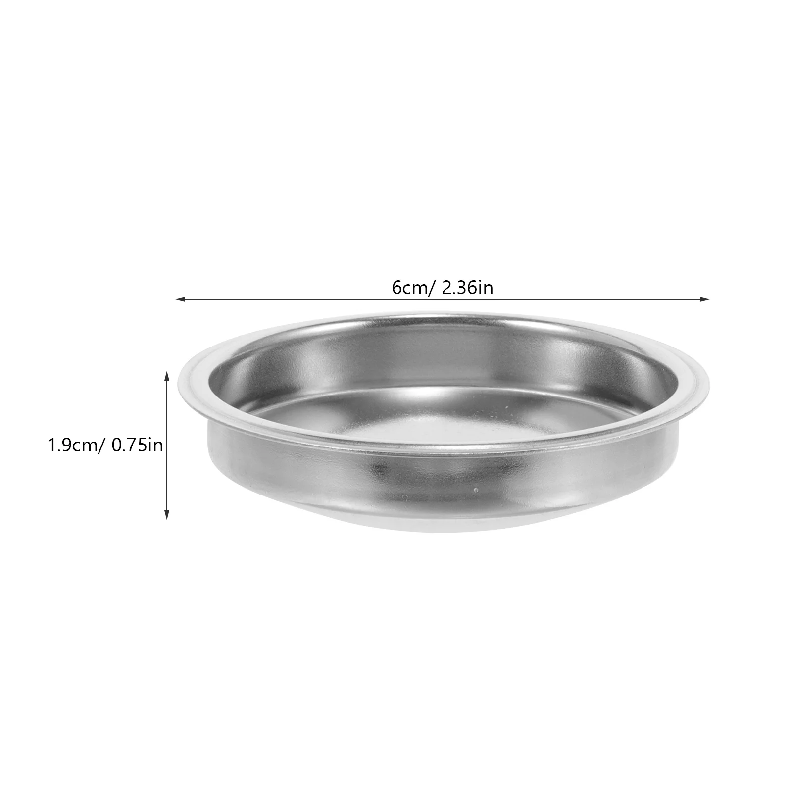 كوب فلتر القهوة من الفولاذ المقاوم للصدأ، ثقوب رفيعة قابلة لإعادة الاستخدام، مصقول بشكل سلس، سهل الغسيل، نماذج متعددة، بار منزلي، استخدام فلتر القهوة