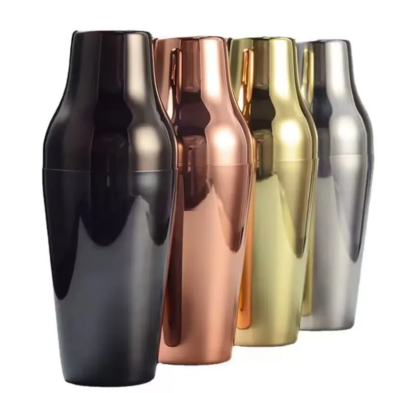 650ml Stainless Steel Cocktail Boston Bar Shaker Classic and Elegant Bar Cocktail Shaker Bartender Bar Tool