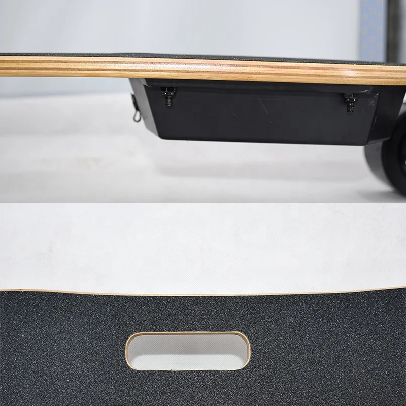 Longboard-monopatín eléctrico de doble conductor, monopatín de madera de Arce, cuatro ruedas, superventas