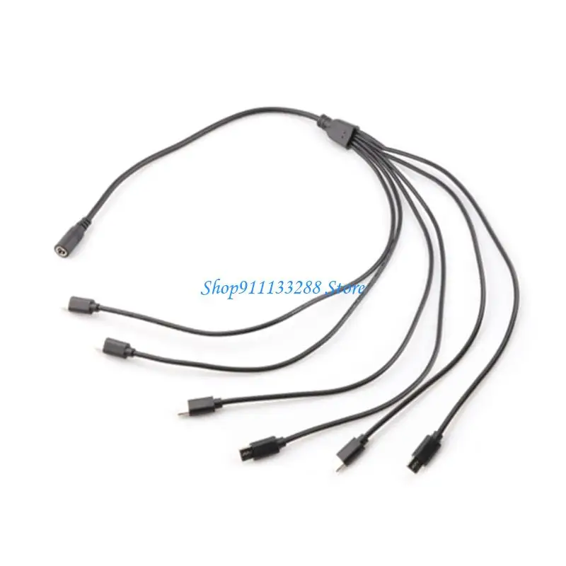 G88D 5V 9V 12V DC5521 to Type C Conversion Adapter Cablet Travel Essential Cord