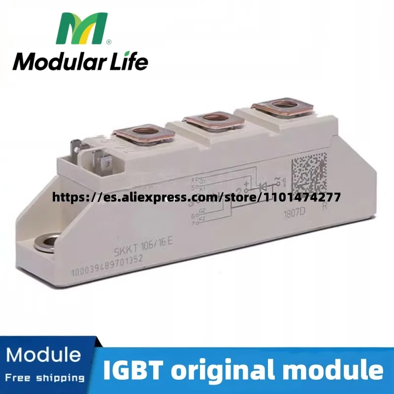 SKKT106B/12E, SKKT106B12E, SKKT106B14E, SKKT106B16E, SKKT106B18E original module