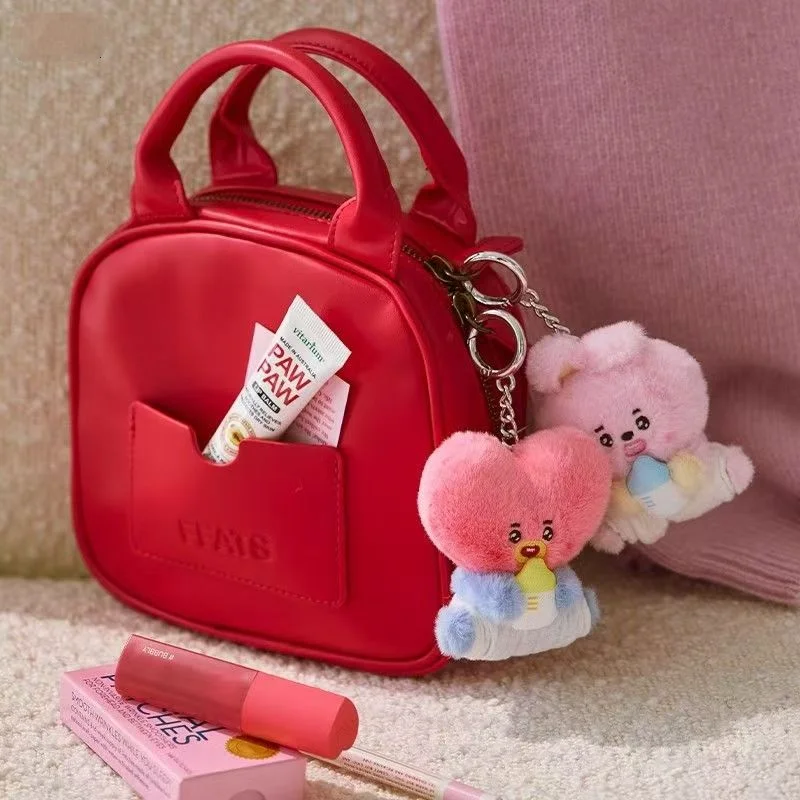 10 см аниме мультфильм Bt21 Tata Cooky милая плюшевая игрушка модные плюшевые игрушки аксессуары рюкзак брелок аксессуары подарок для друзей