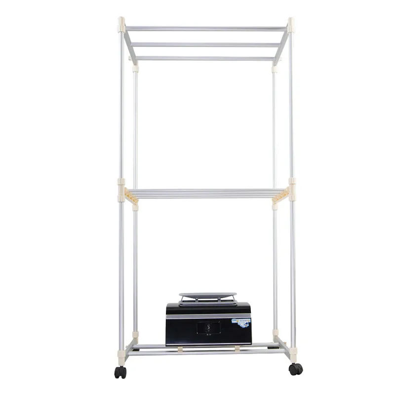 Factory Outlet Blue Double Smart Intelligent Electric Drying Rack Machine 15KG Remote Control Dryer Clothes Portable