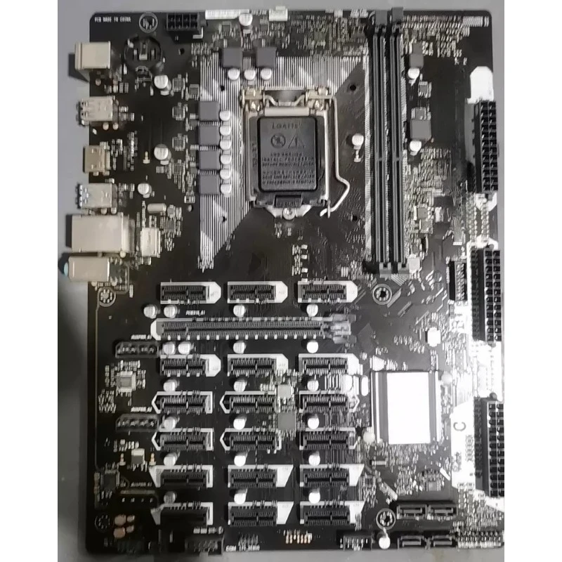 B250 MINING EXPERT Functions Perfect Motherboard Gearless Pre-owned, 90new