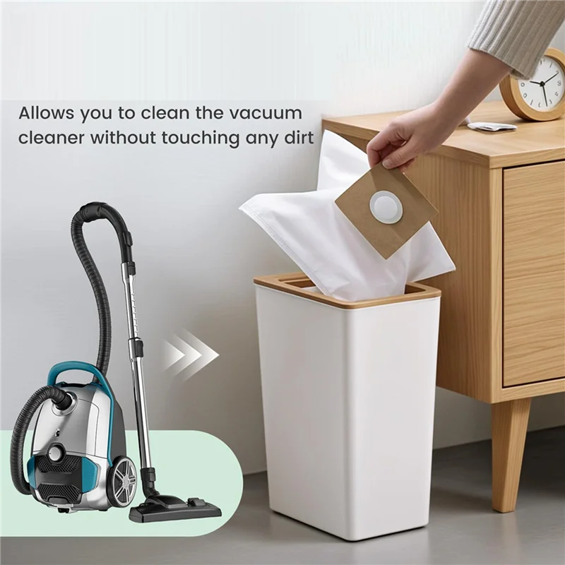 

B07B-60 Pack NEN170 Vacuum Bags Compatible For Eureka NEN170 Bagged Canister Vacuum Cleaner, Vacuum Dust Bags
